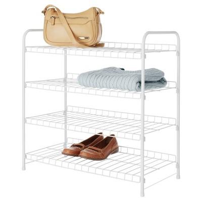 Whitmor 4-Tier Closet Shelves - White