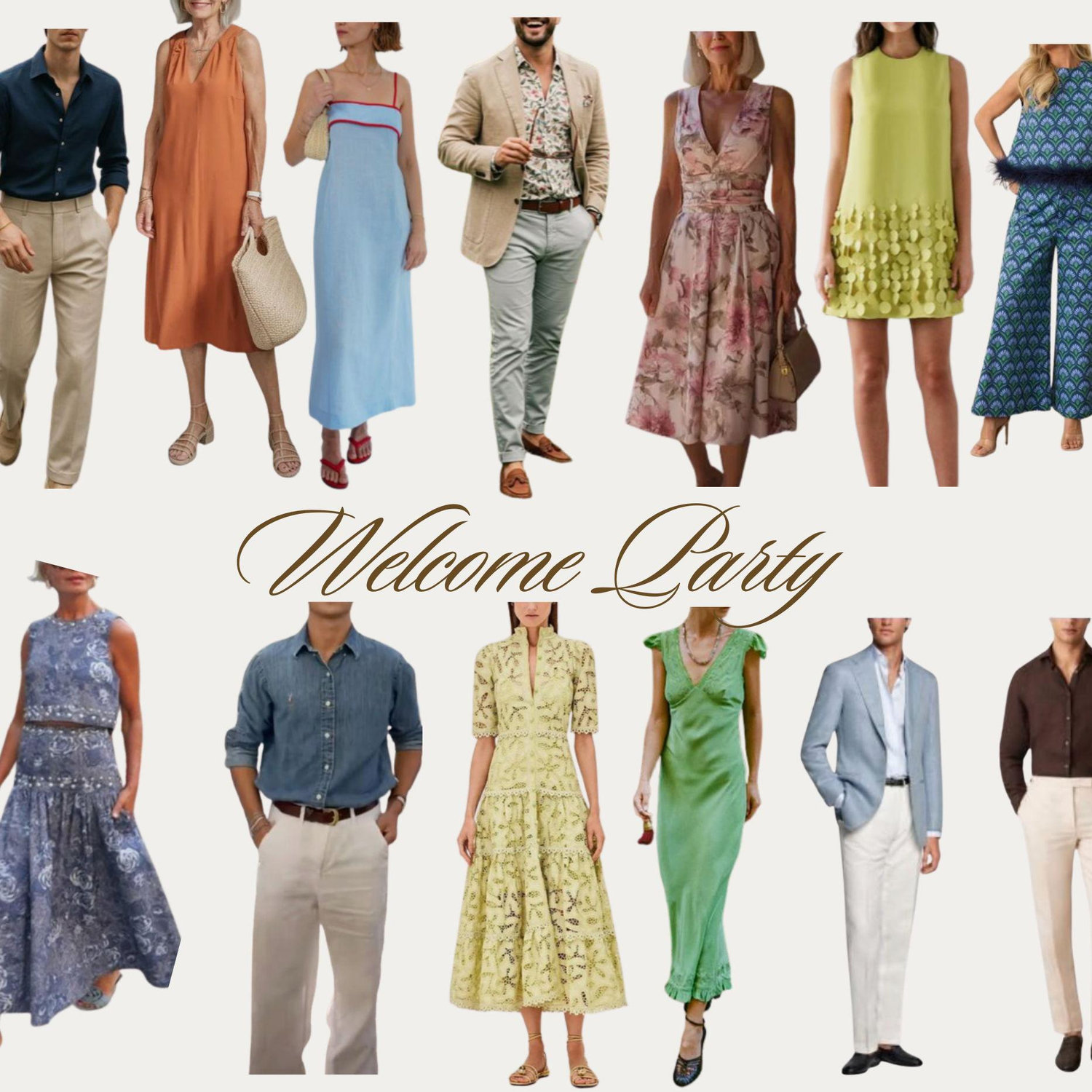 Dressy casual but make it fun. Elevated looks that feel effortless, social, and weekend ready.