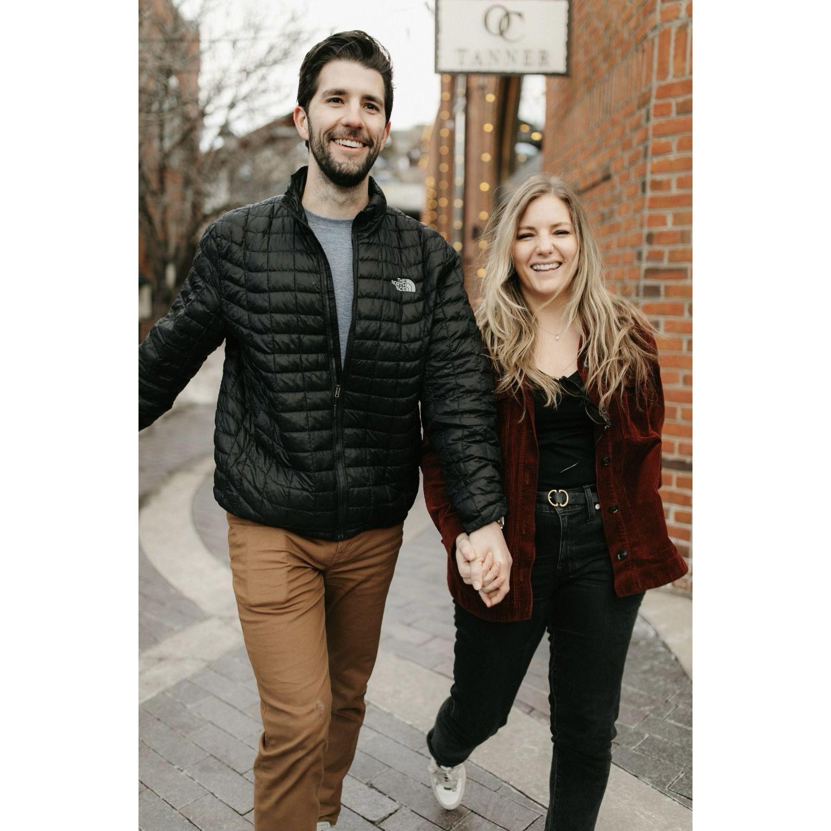 Strolling through Park City, UT