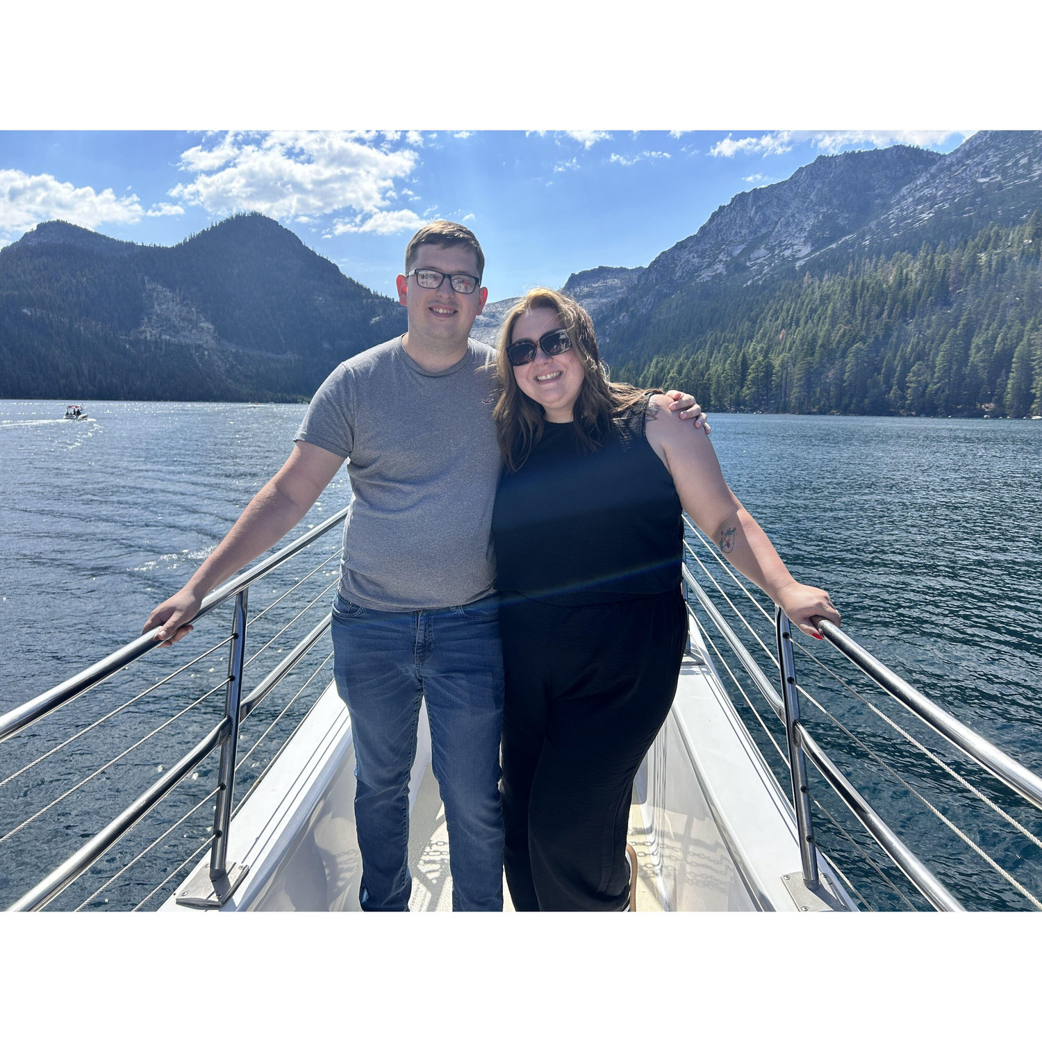 Our first trip together, Lake Tahoe, NV.
