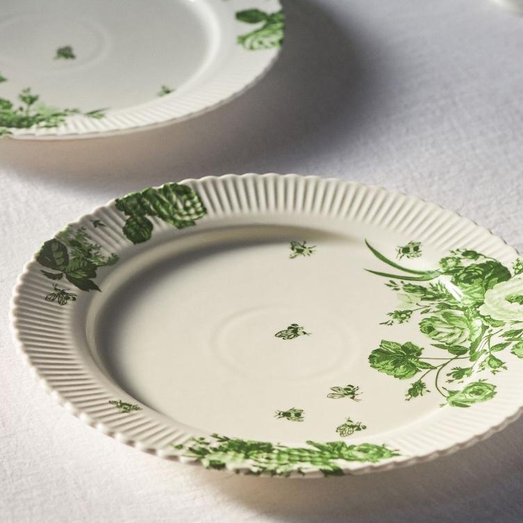Abi Stoneware, Set of 4, Dinner Plates