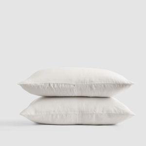 European Linen Sham Set in Sand | Standard