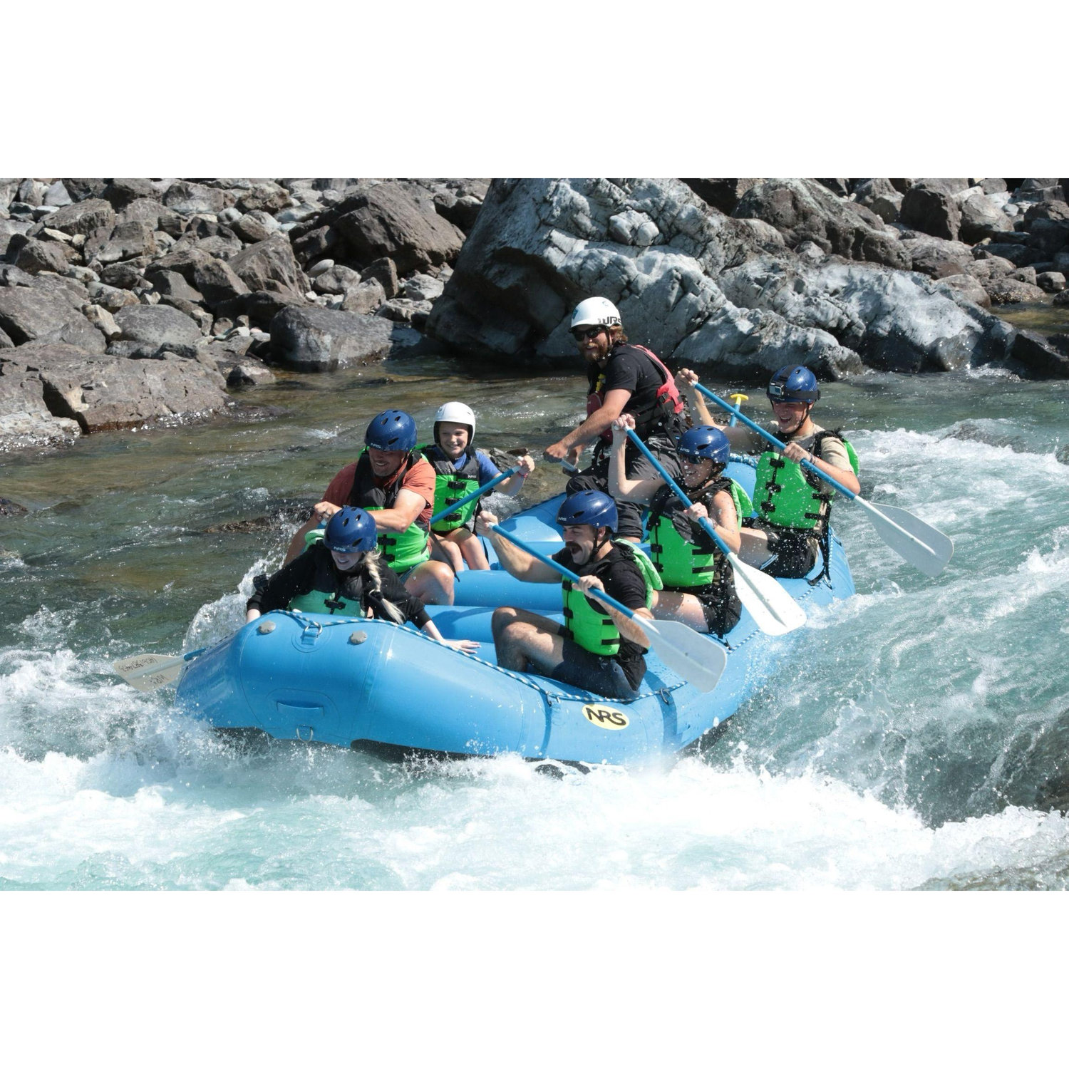 White water rafting in Whitefish, Montana