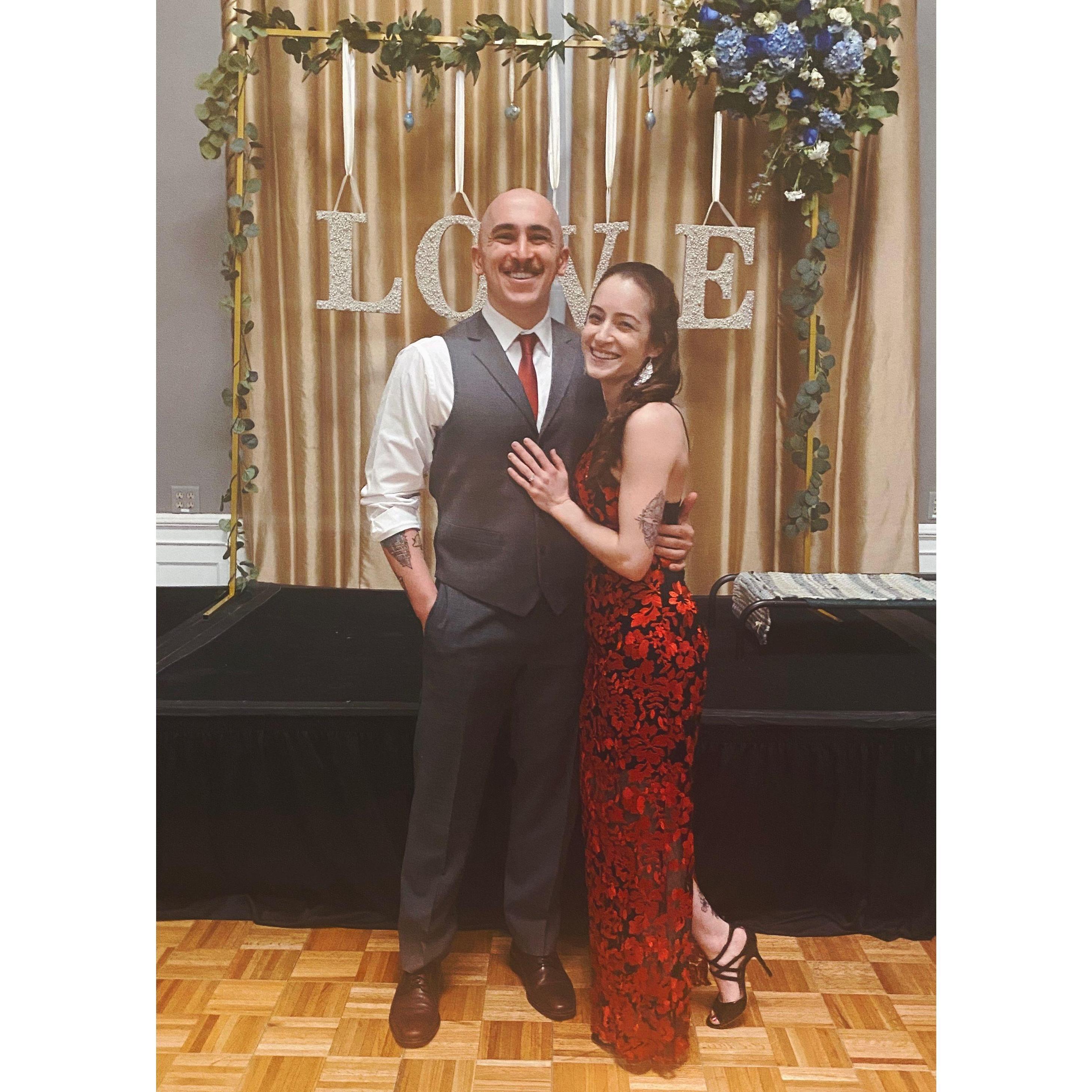 The BARCS dog wedding fundraiser :)