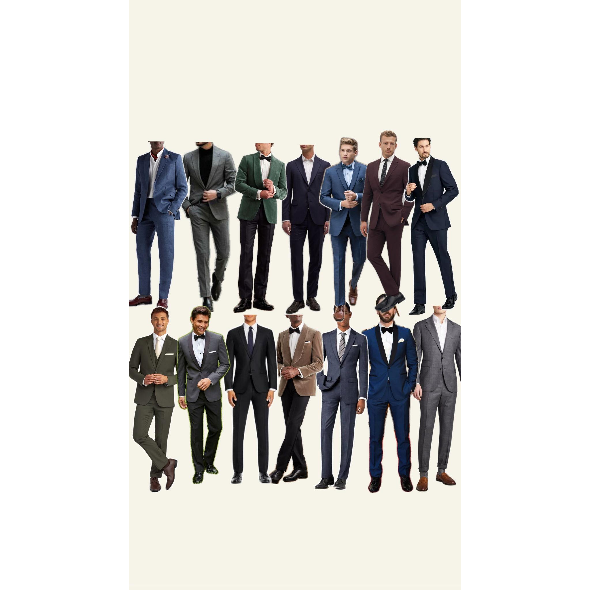 Men's Formal Attire for Wedding Day