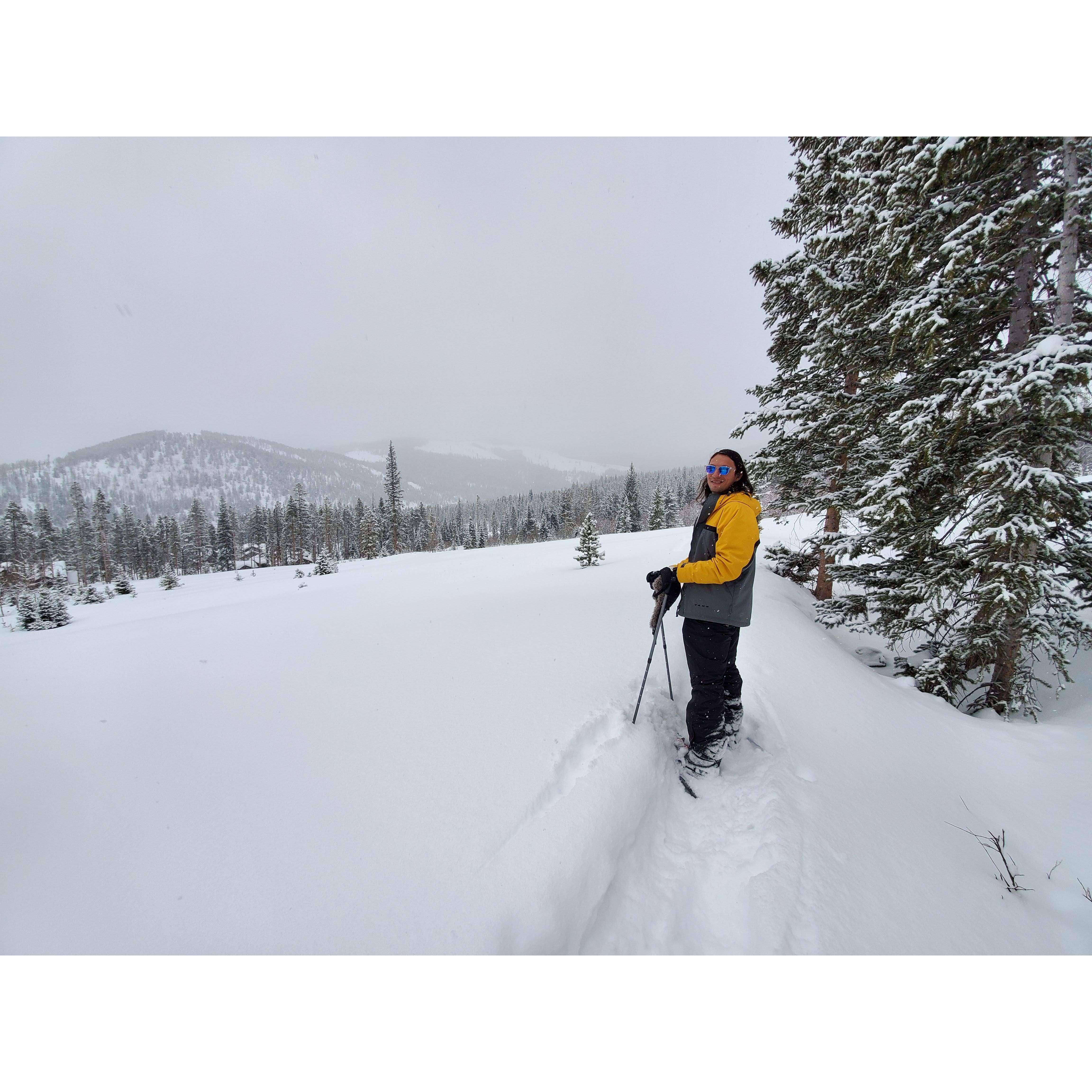 Snowshoeing in Breckenridge - 2020