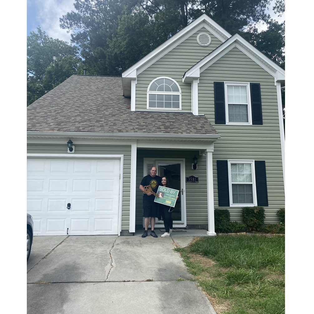 Our first home in Virginia Beach