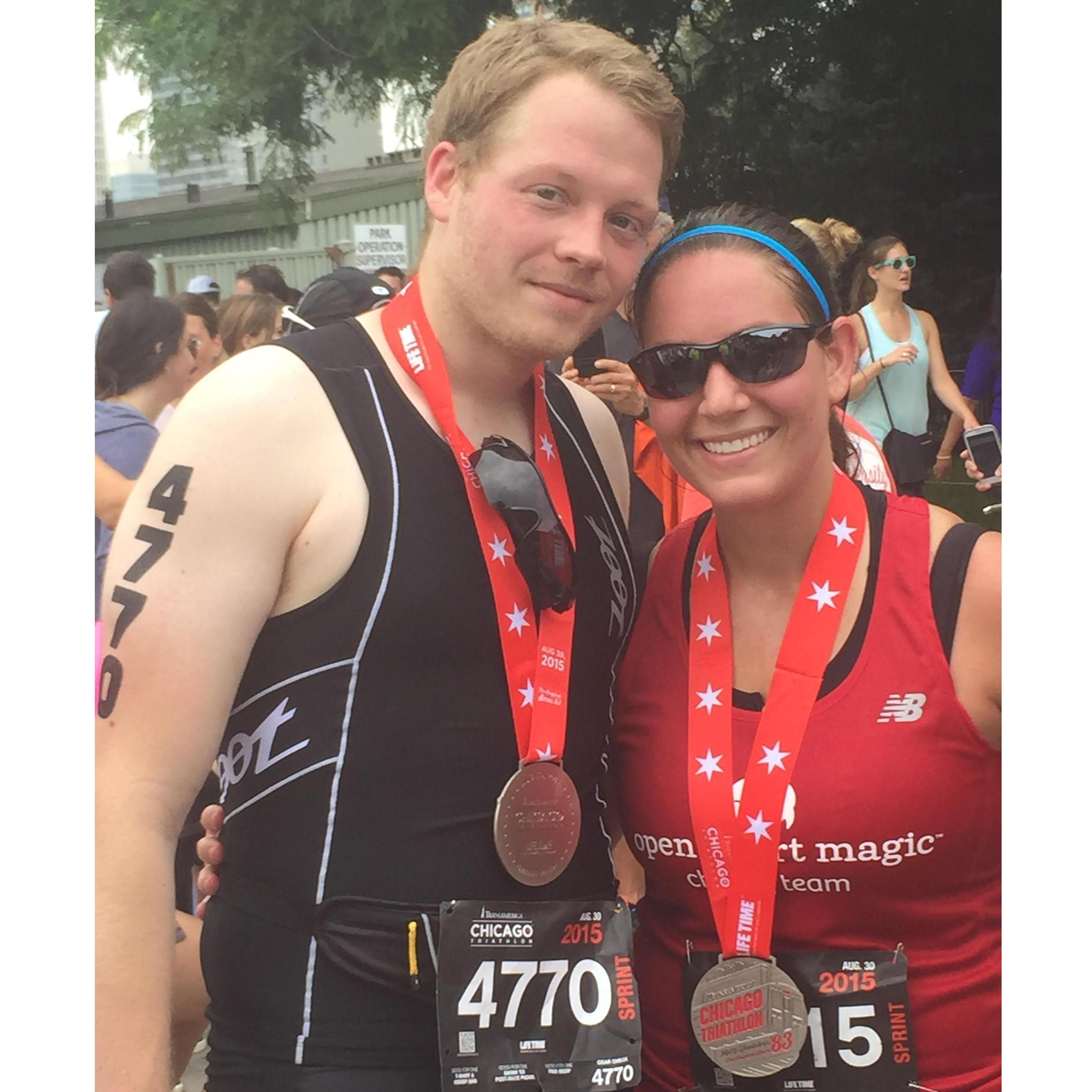 Chicago Triathlon (Aug 2015)