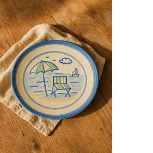 Beach Dinner Plate
