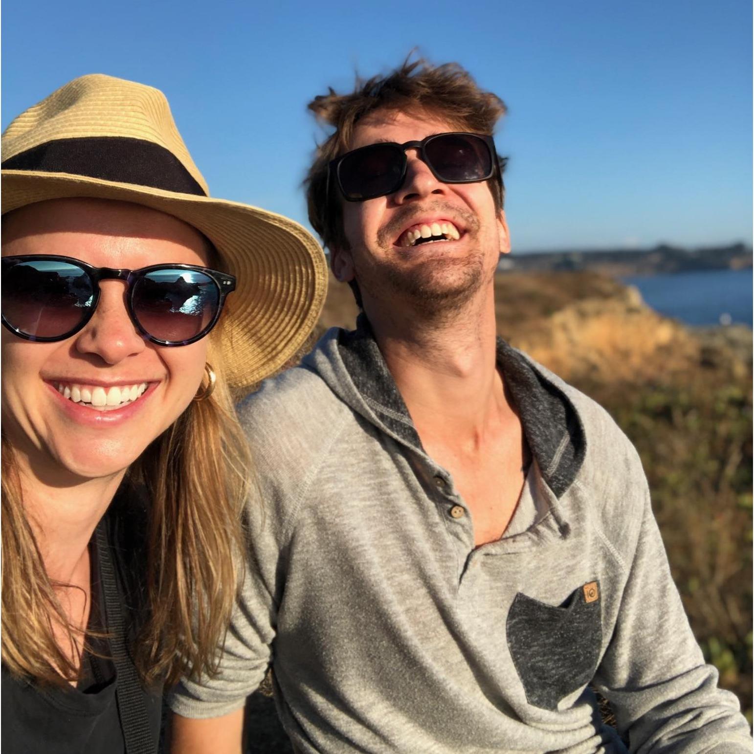 Sunshine and smiles.