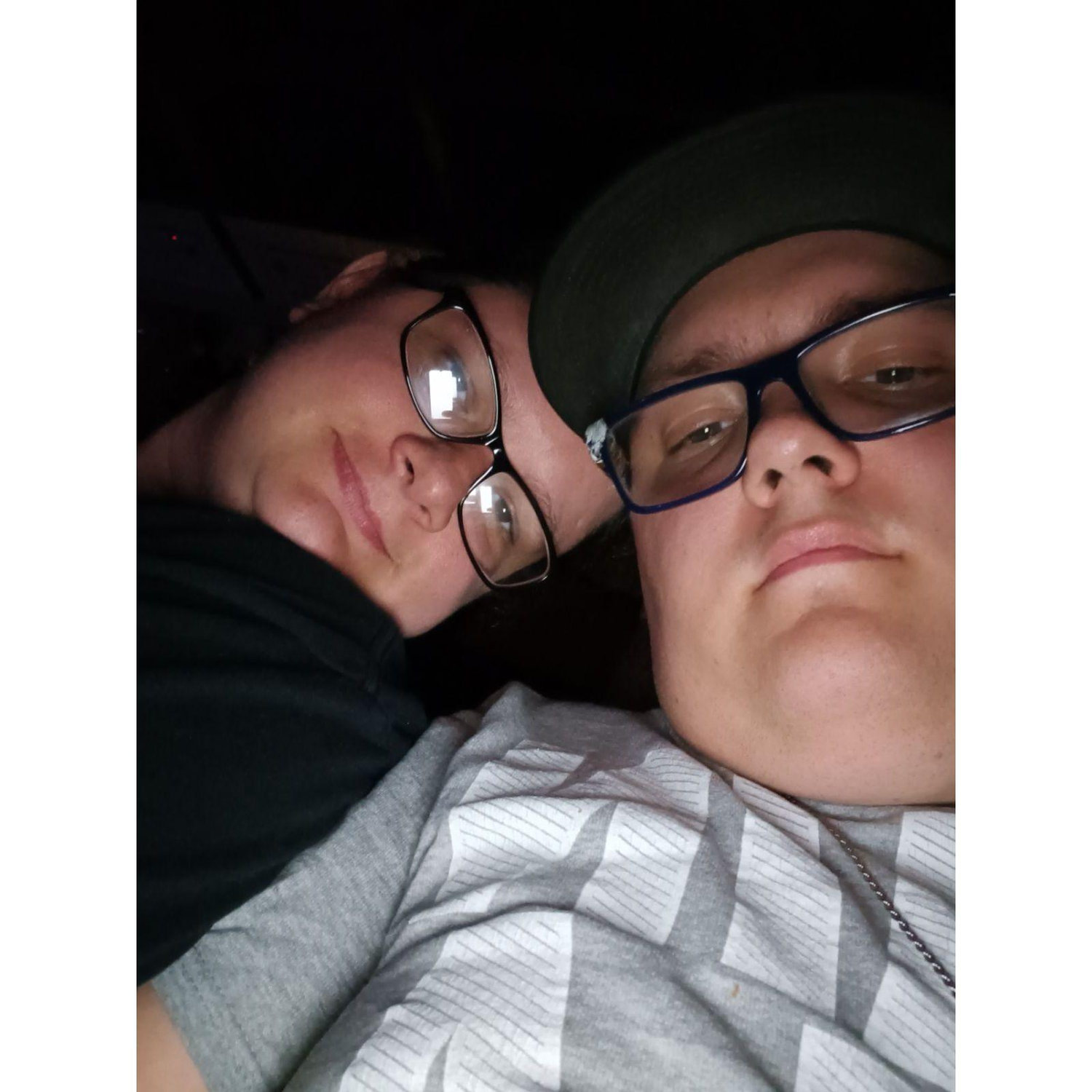 In this picture, even though you can't really tell, Tyler & I were at a concert featuring Tommy De Carlo. It was Spiedie Fest weekend in August 2023.