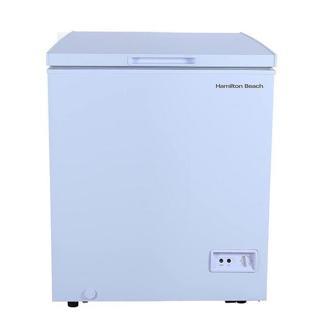 Hamilton Beach HBFRF510 Chest Freezer, White, 5 cu ft