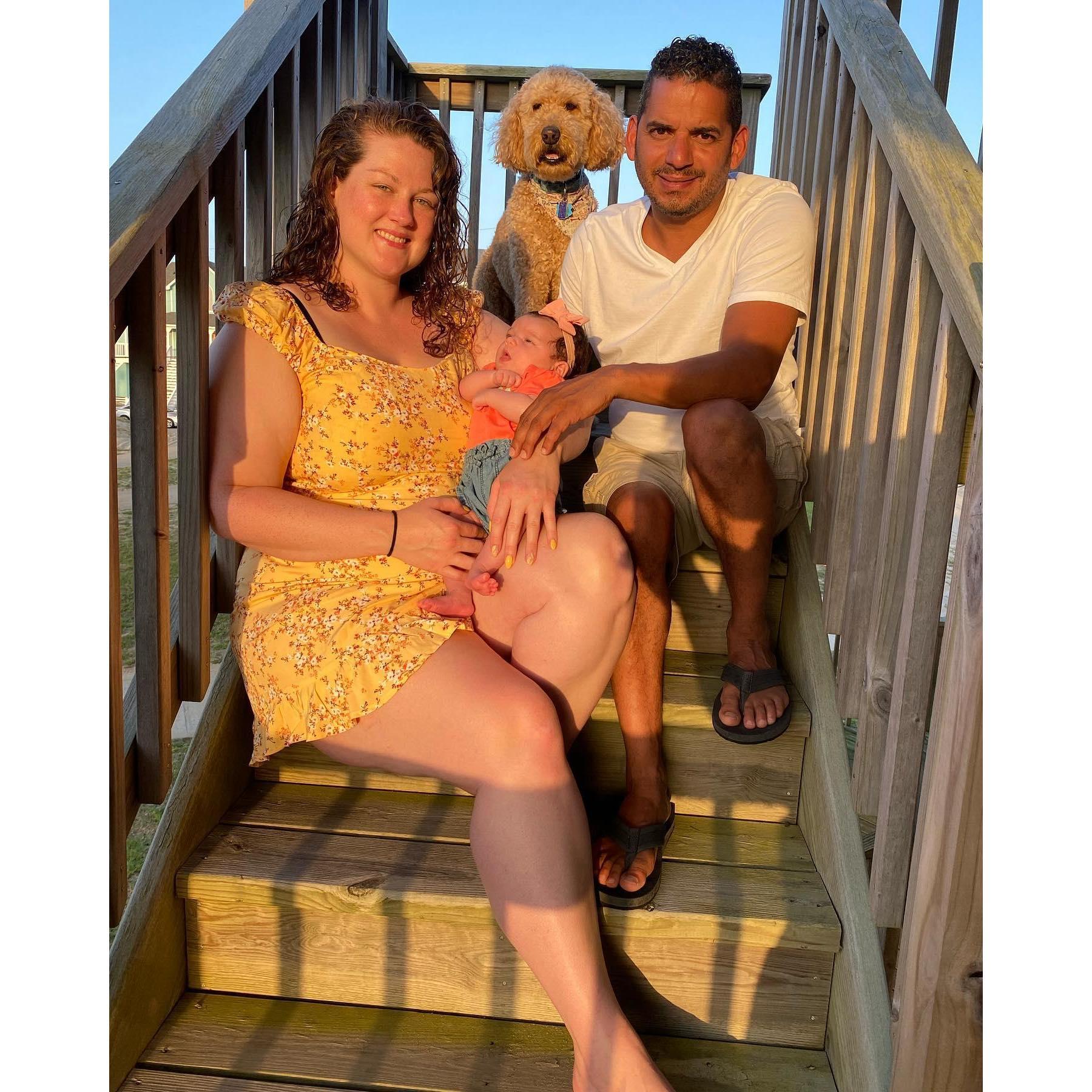 Our first family vacation.