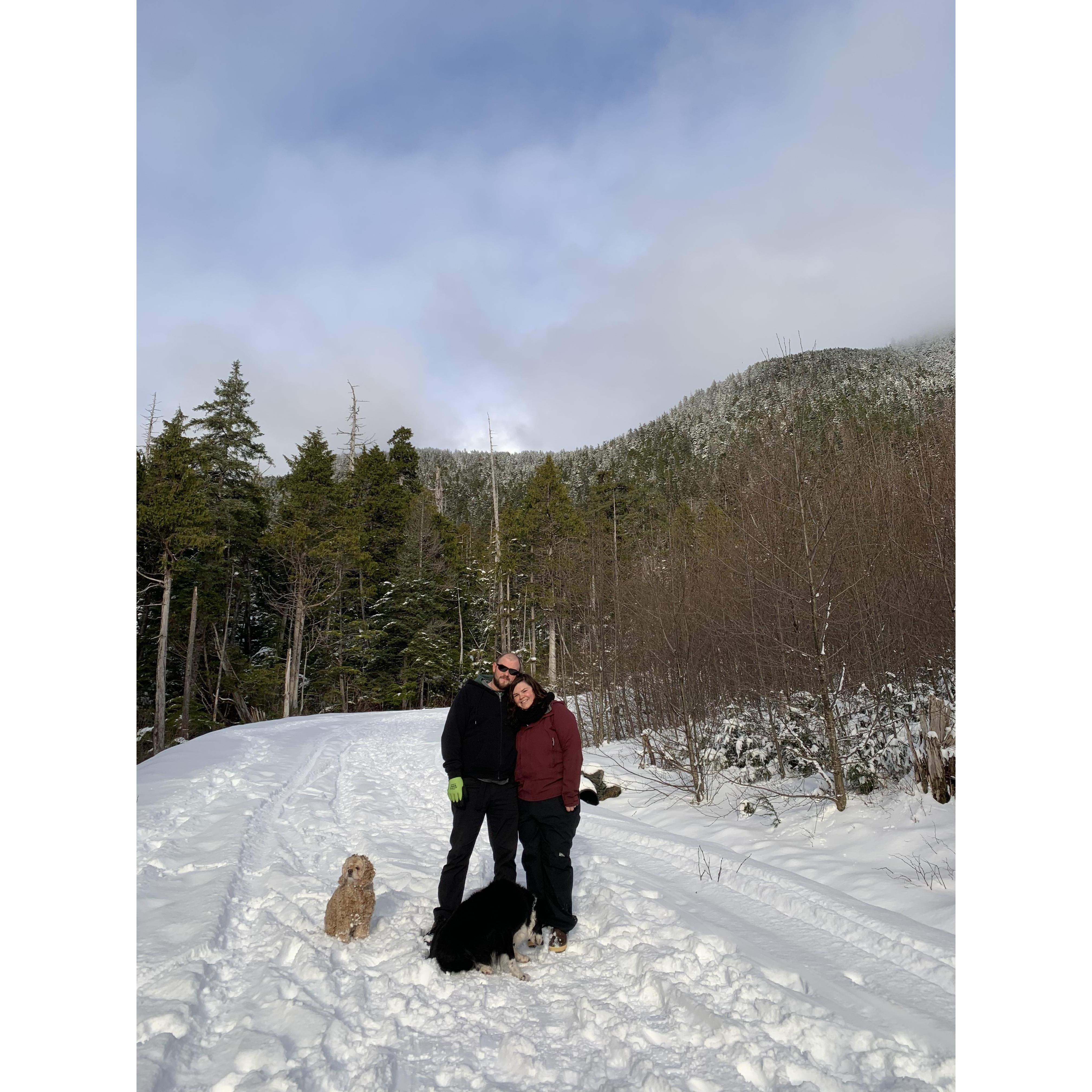 Our first sledding adventure!
