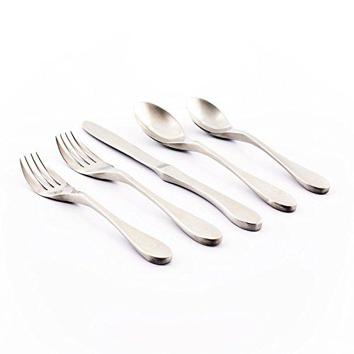 Prosumer's Choice Wood Reusable Flatware Travel Cutlery Bamboo Set