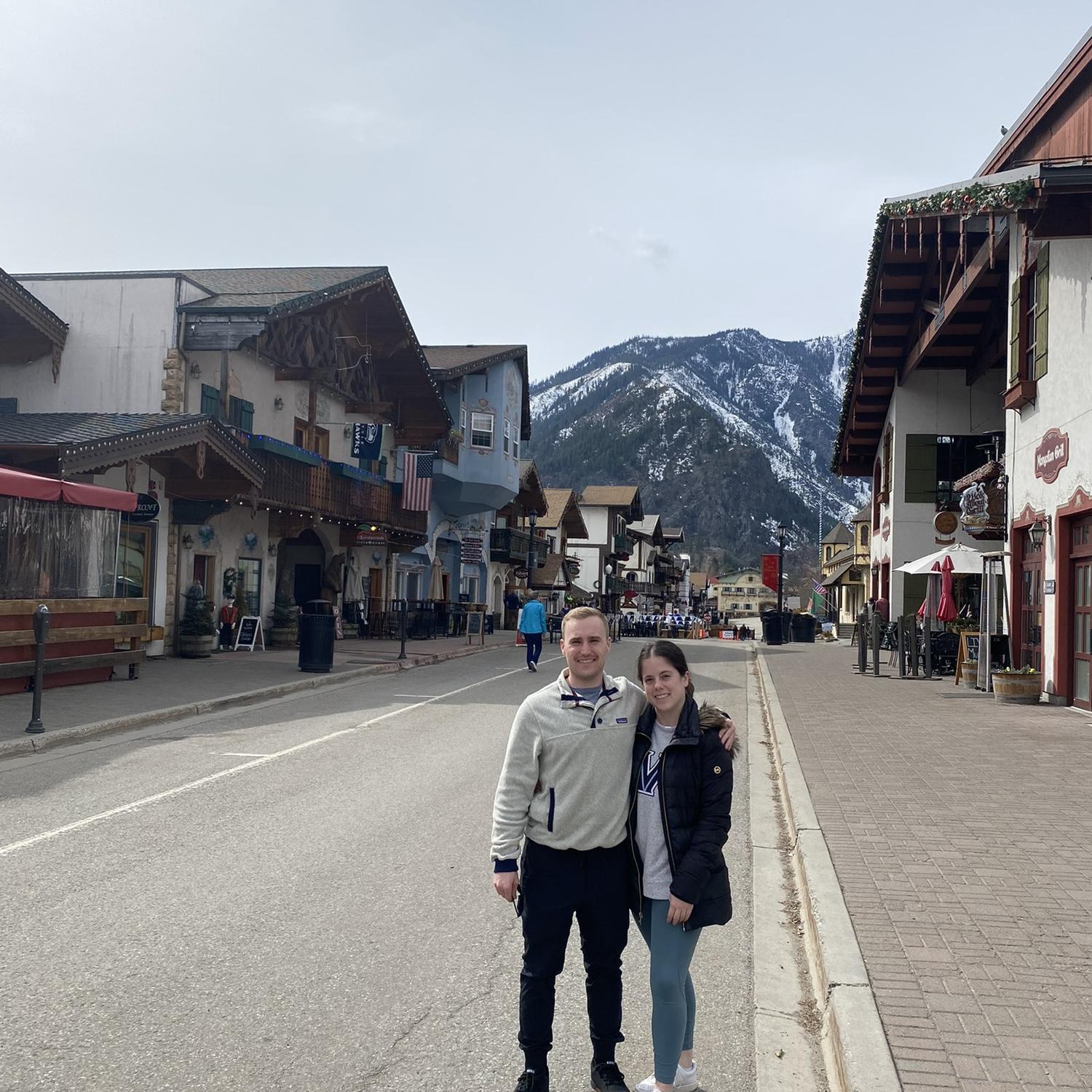 Leavenworth, WA! One of our favorite places to take family for Mountain View’s, great German food, and window shopping!