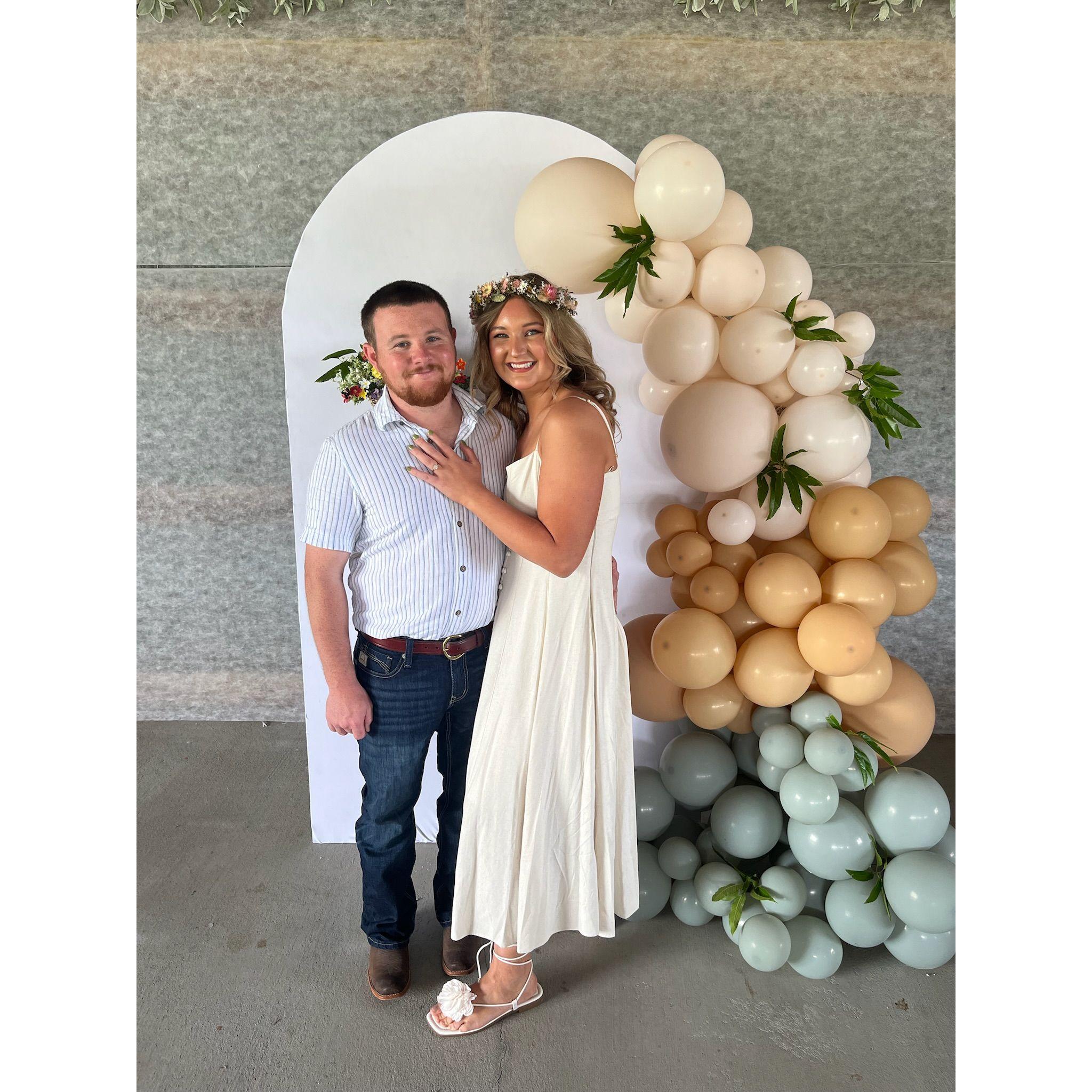 Our wedding shower!