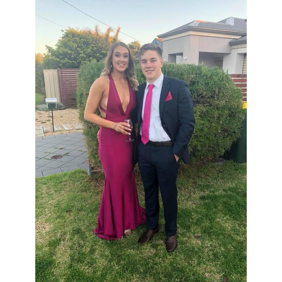 Allyshia's high school formal