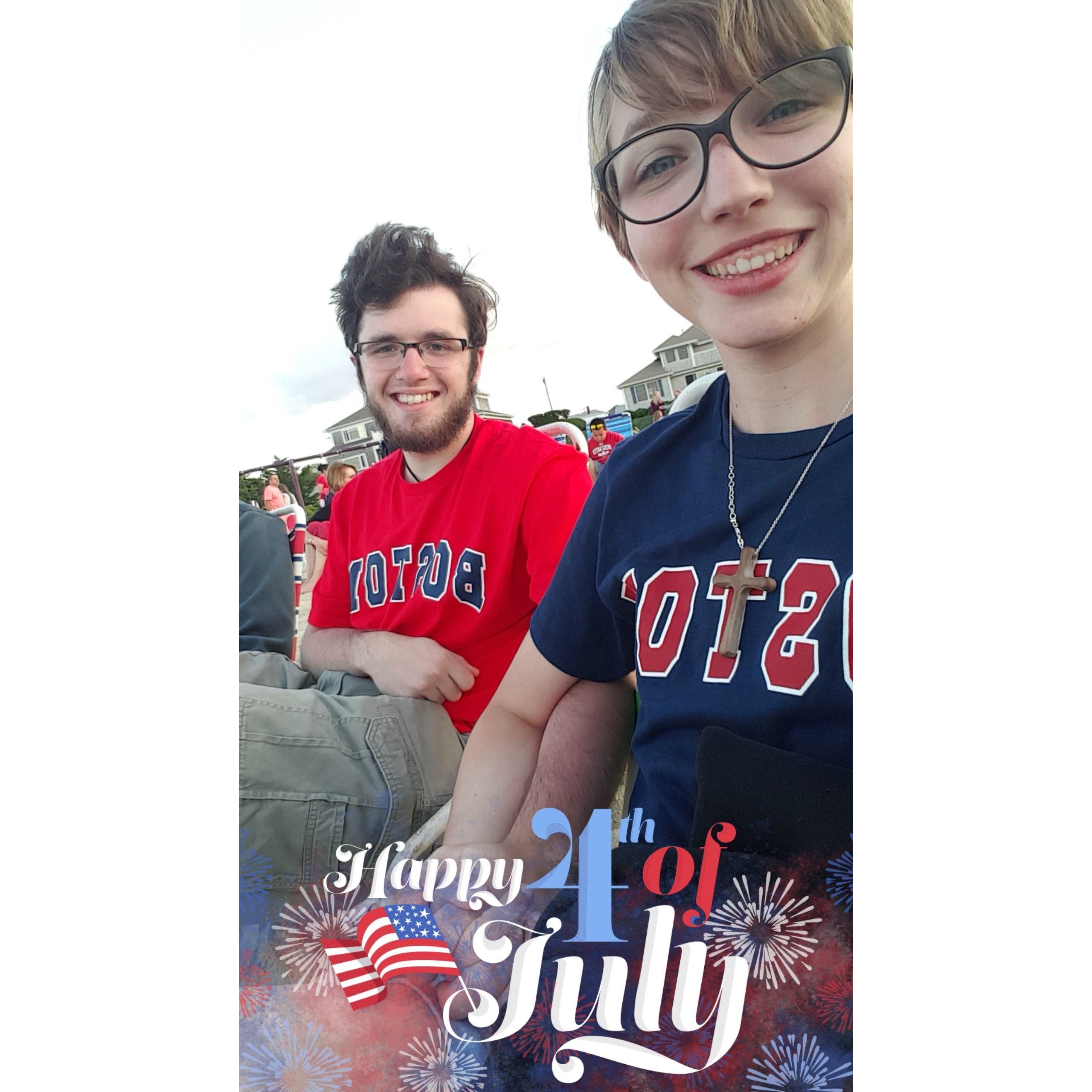Fourth of July 2017 in Boston! Our first big trip together with Shayna's family.