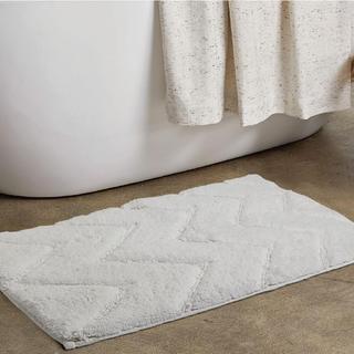 Chevron Cotton Bath Mat