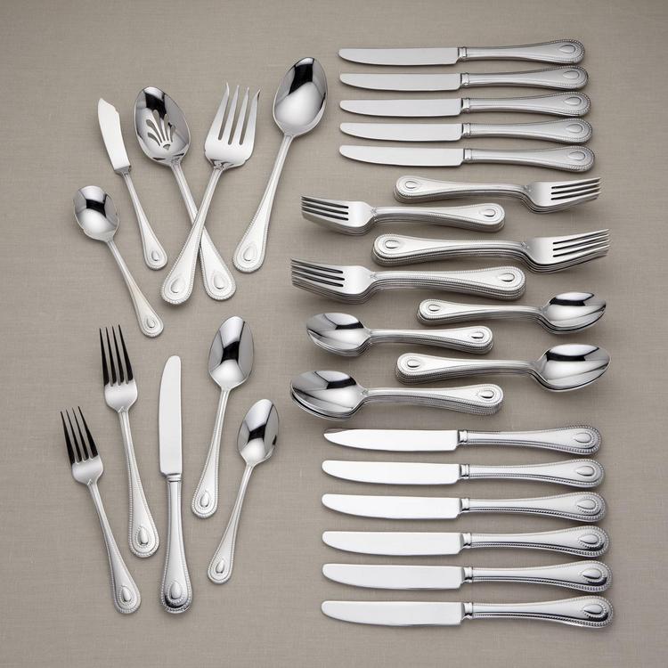 Lenox 65-Piece French Perle Flatware Set