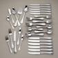 French Perle 65-Piece Flatware Set, Service for 12