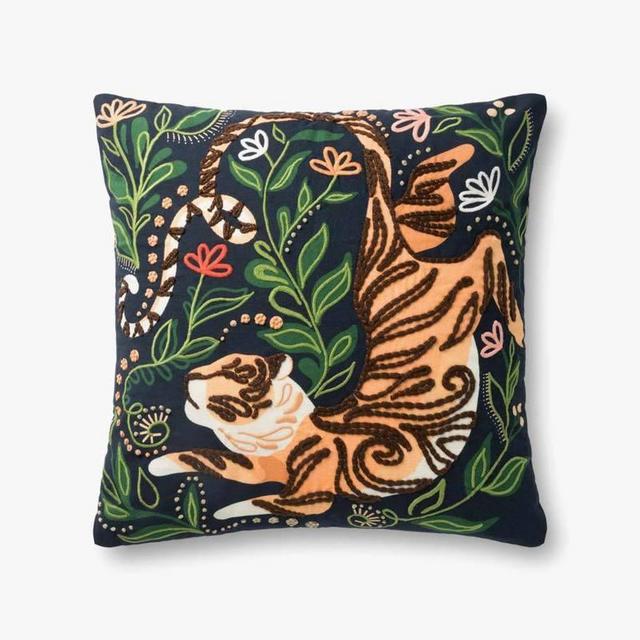 Jungle Tigress Pillow by Justina Blakeney® X Loloi