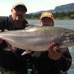 Fishing on the Gorge River