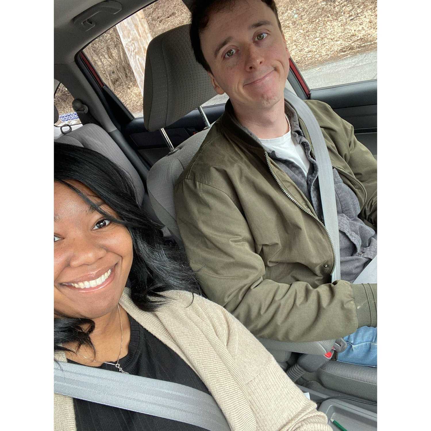 On our way to see Hamilton!