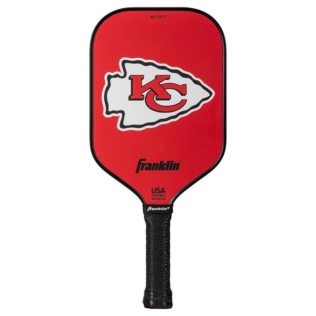 Franklin Sports NFL Pro Pickleball Paddle – 13MM Signature Series Pro Pickleball Paddle with MaxGrit Surface - Official NFL Team – USAP Approved - Premium Quality - Authentic NFL Team Logos