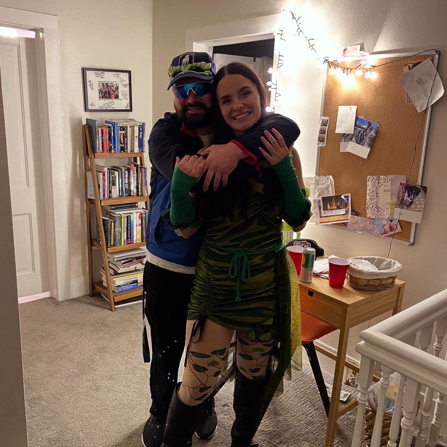 Our first Halloween party.