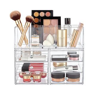 InterDesign Clarity Makeup Storage Kit