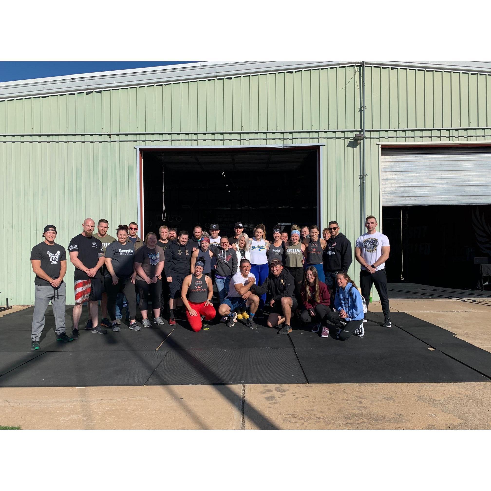 Compelled always shows up! Lift for the 22 meet and fundraiser. October 2019