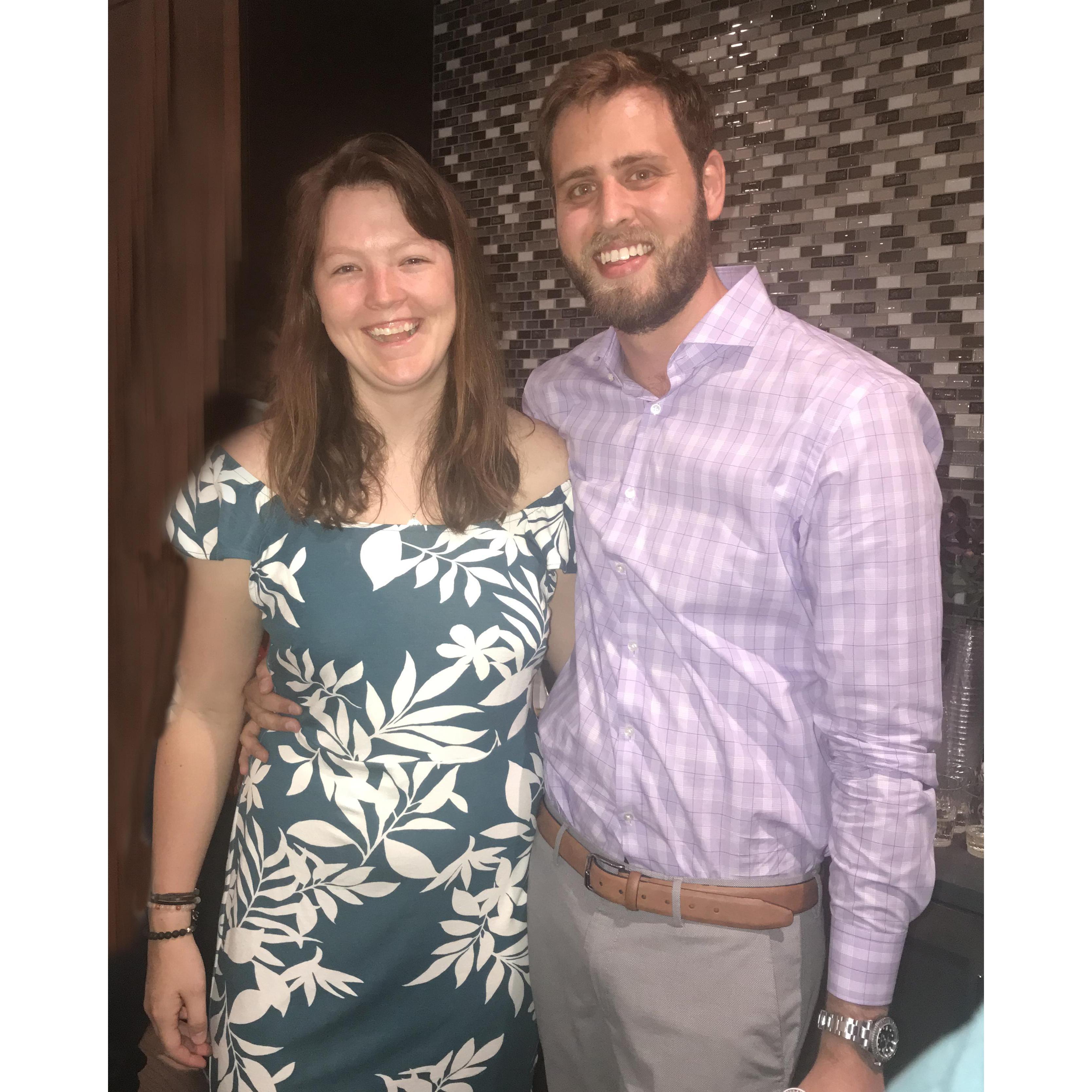 Haley and Alex's engagement party - June 2019