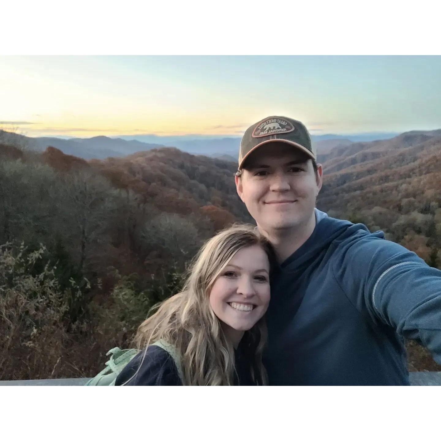 Driving through Gatlinburg mountains in TN! 10/29/22