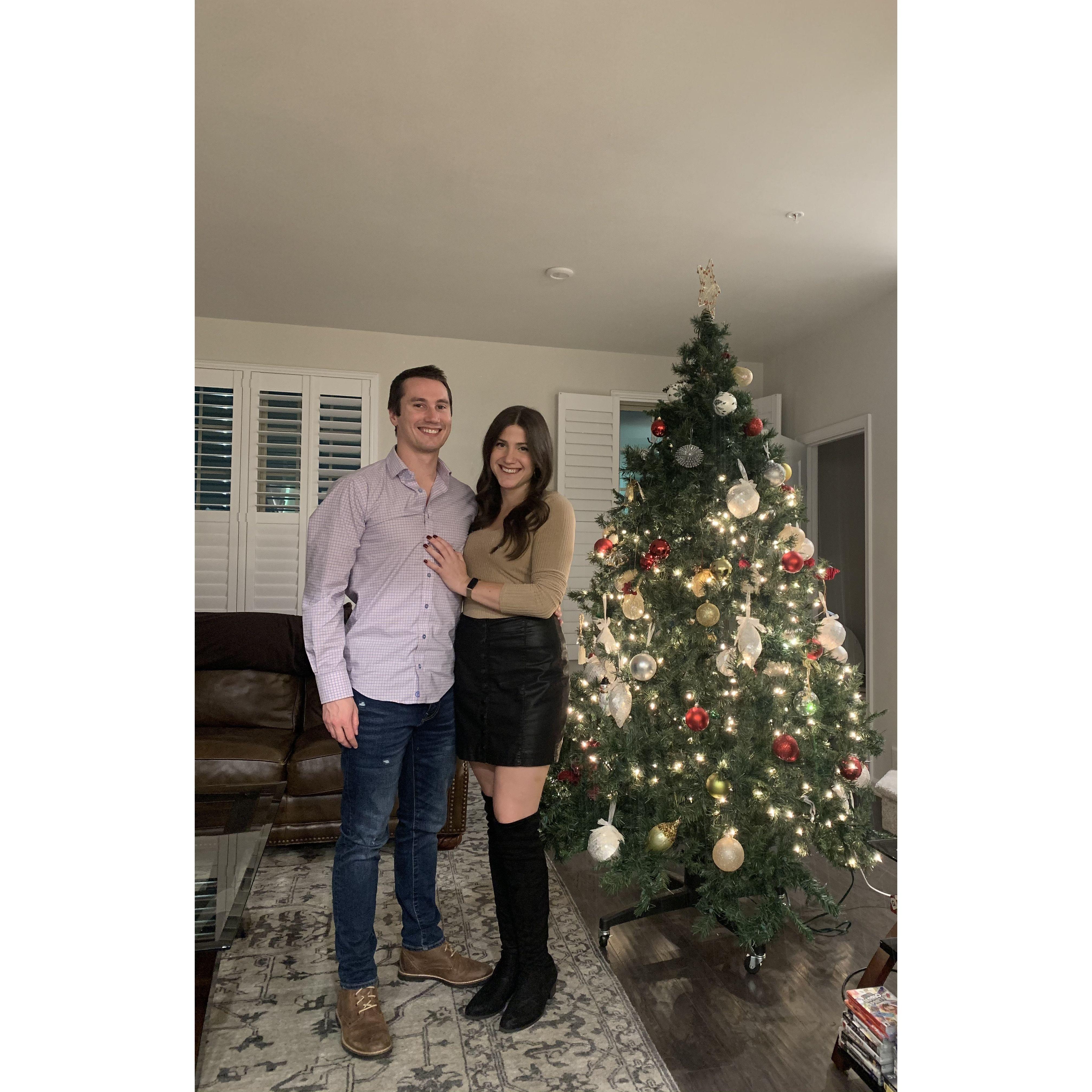 Our first picture as a couple!