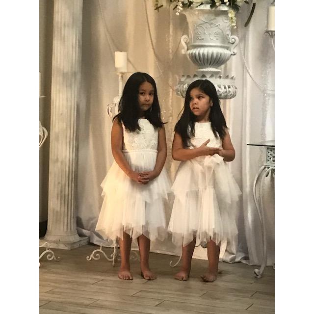 Marley & Joplin, my nieces from my sister, Melinda Johnston. They have already had roles of flower girls.