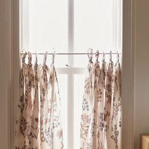 Printed Café Curtain - Set Of 2