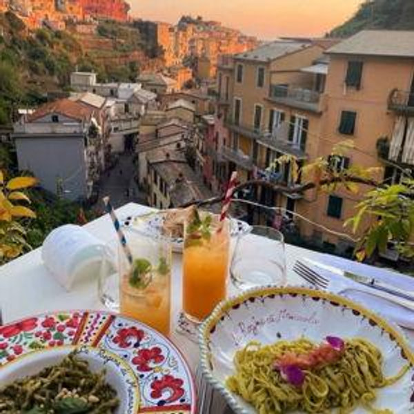 Dinner in Cinque Terra