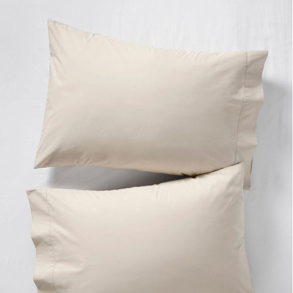 280-Thread-Count Pima Cotton Percale Pillowcases, Set of Two