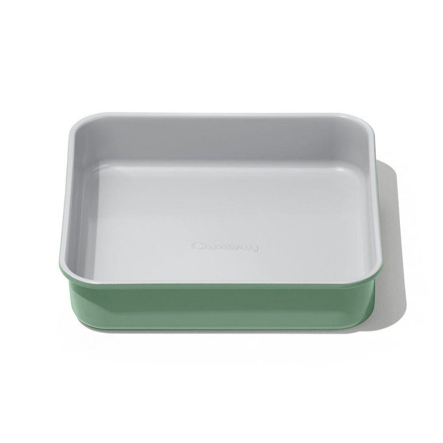 Caraway Non-Stick Ceramic Square Pan, Sage