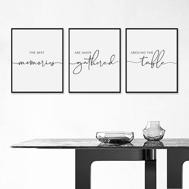 The Best Memories Are Made Gathered Around The Table, Kitchen Wall Art, Dining Room Decor, Farmhouse Style, Kitchen Prints, Farmhouse Sign, Living Room Wall Art, UNFRAMED 11x14inch