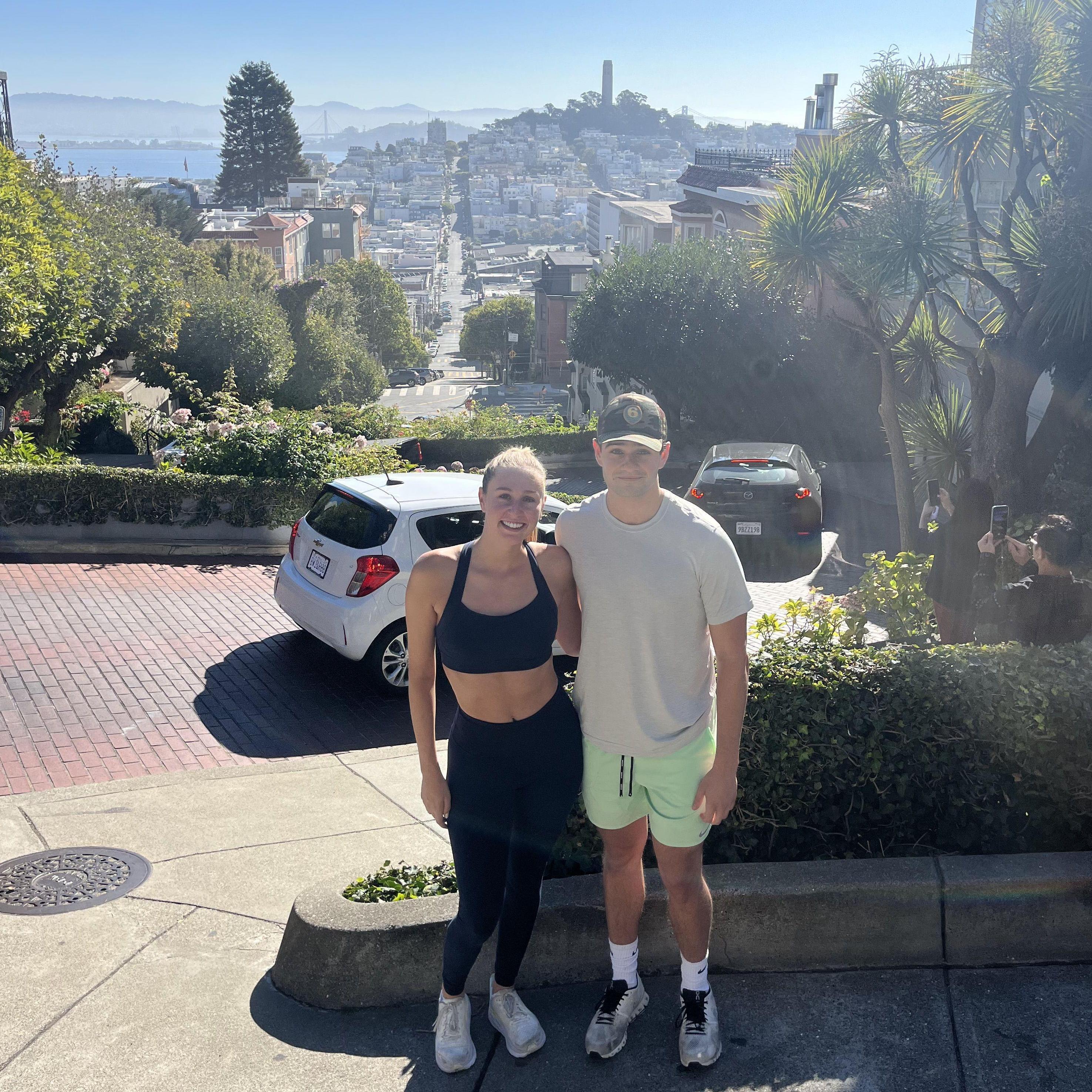 The start of long distance and breaking in Nath's new city, San Francisco