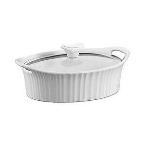 CorningWare® French White® 1.5 qt. Ceramic Oval Casserole
