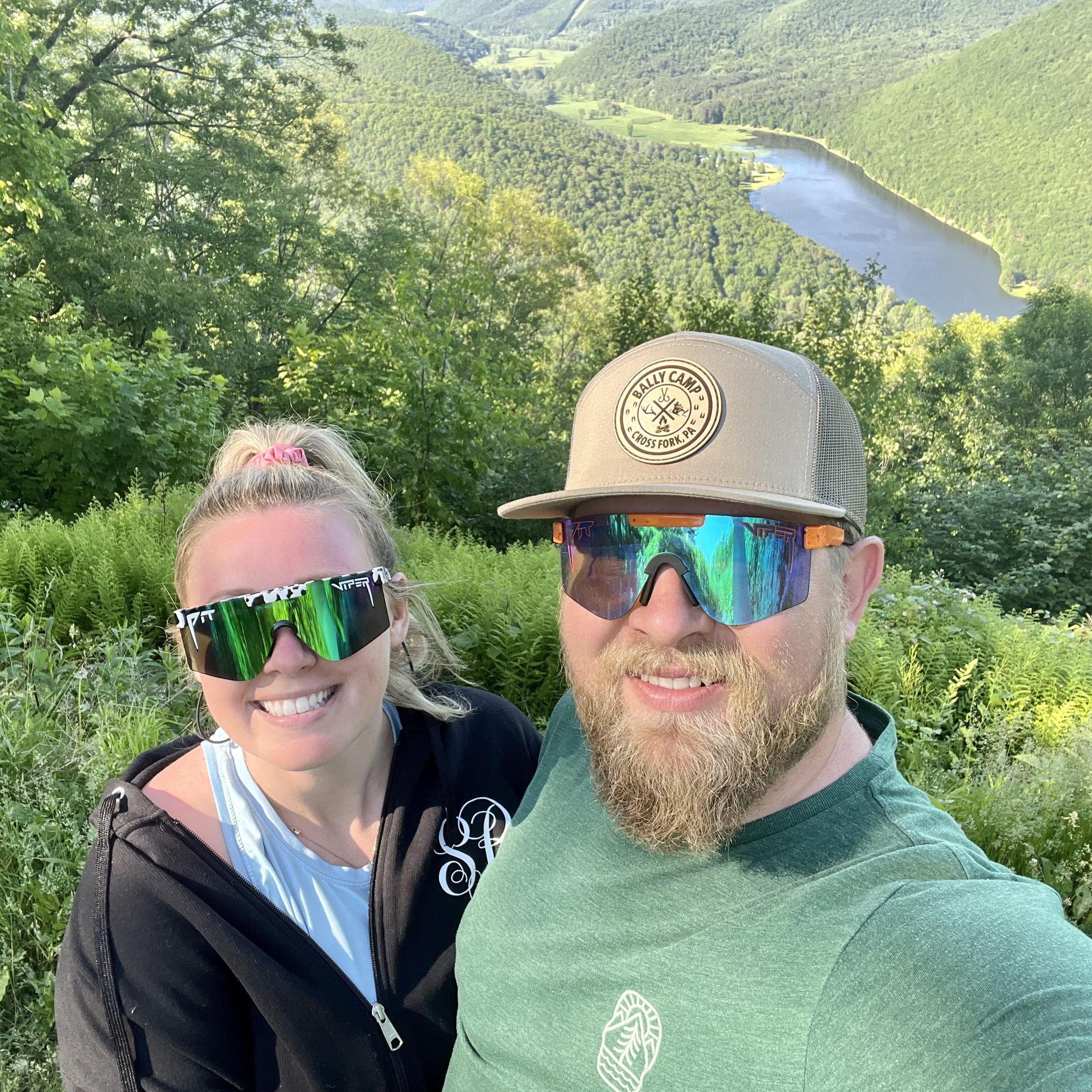 our favorite spot at the cabin together