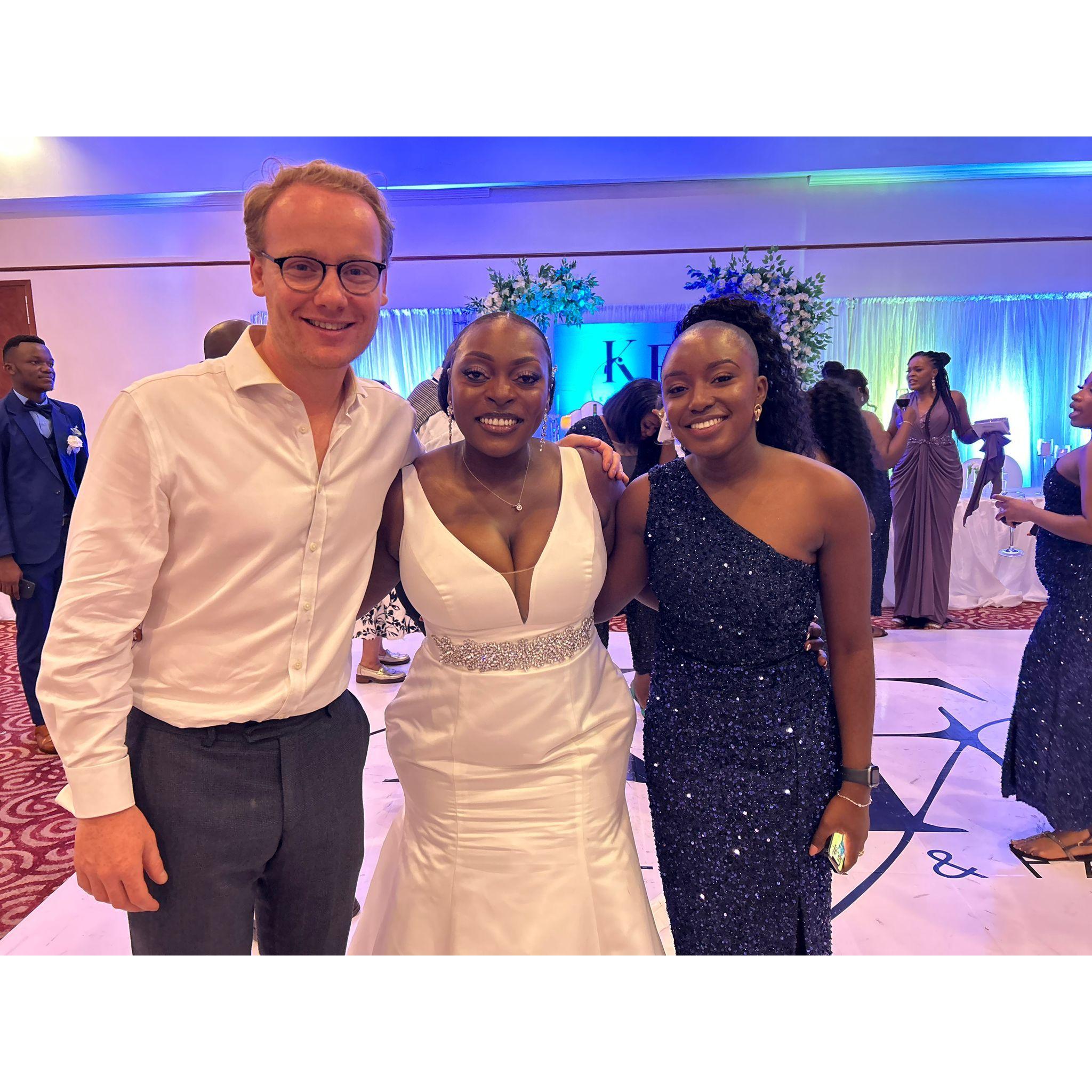 Celebrating Faith's wedding in Zambia