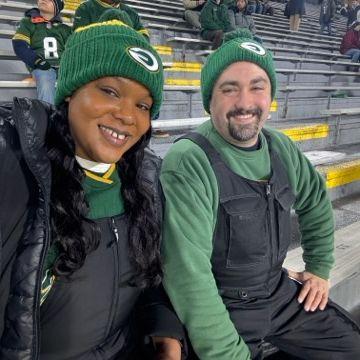 First Packers game together