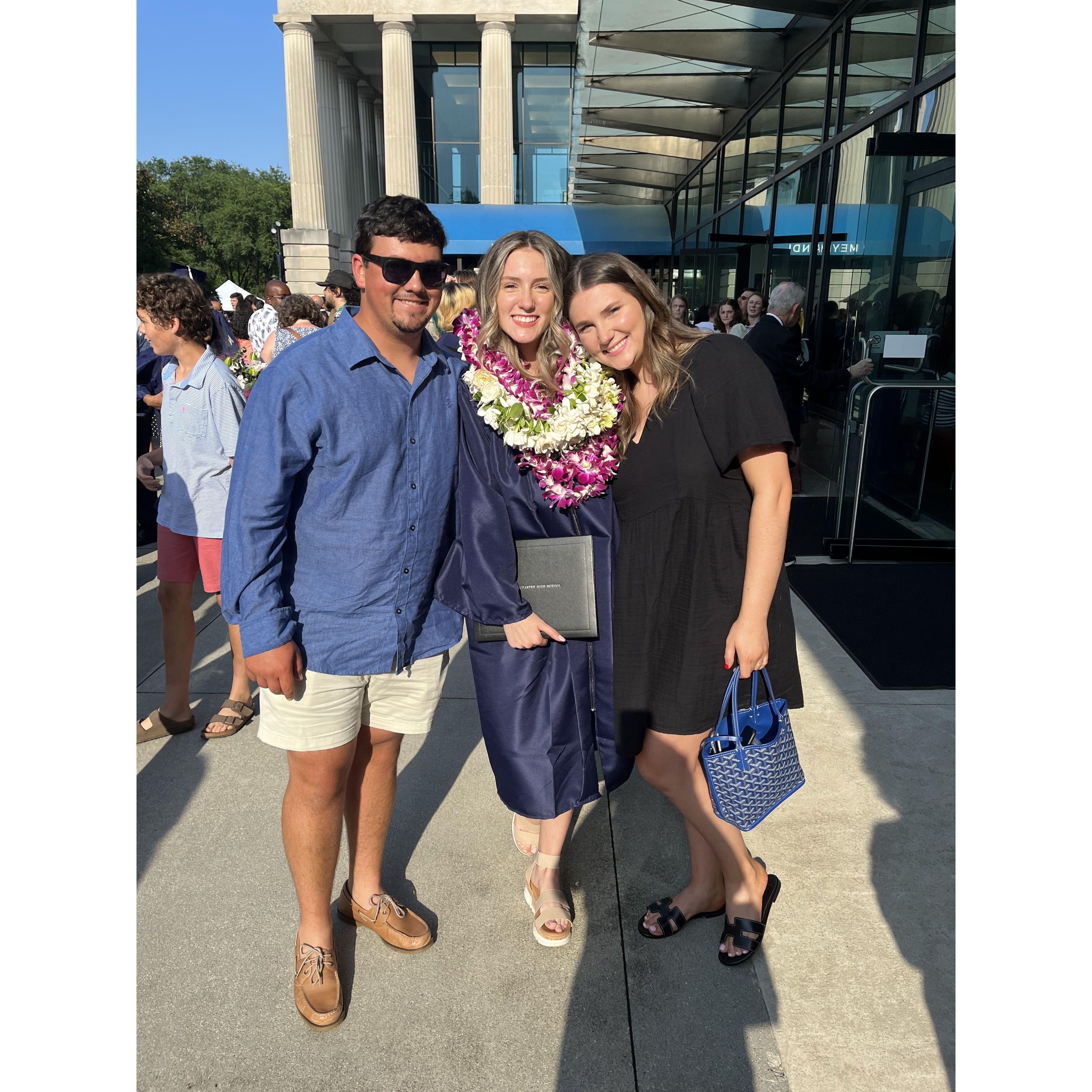 Leah's (Anna's little sister) Graduation