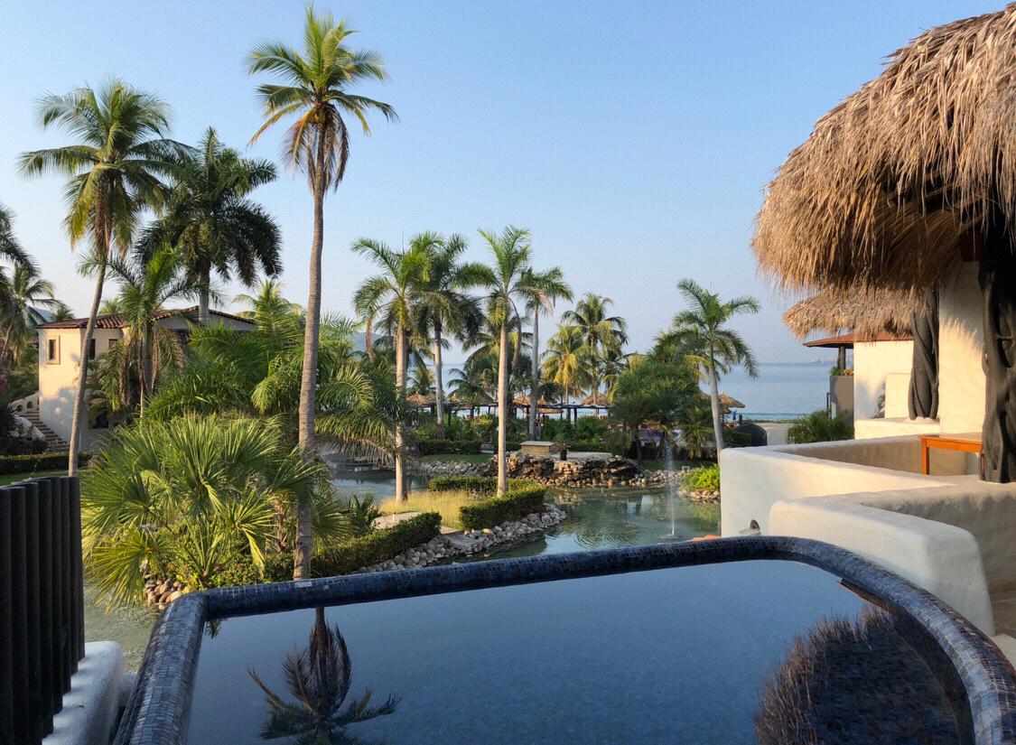 View from one of the Lagoon Suites...Lagoon Suite 6 to be exact!