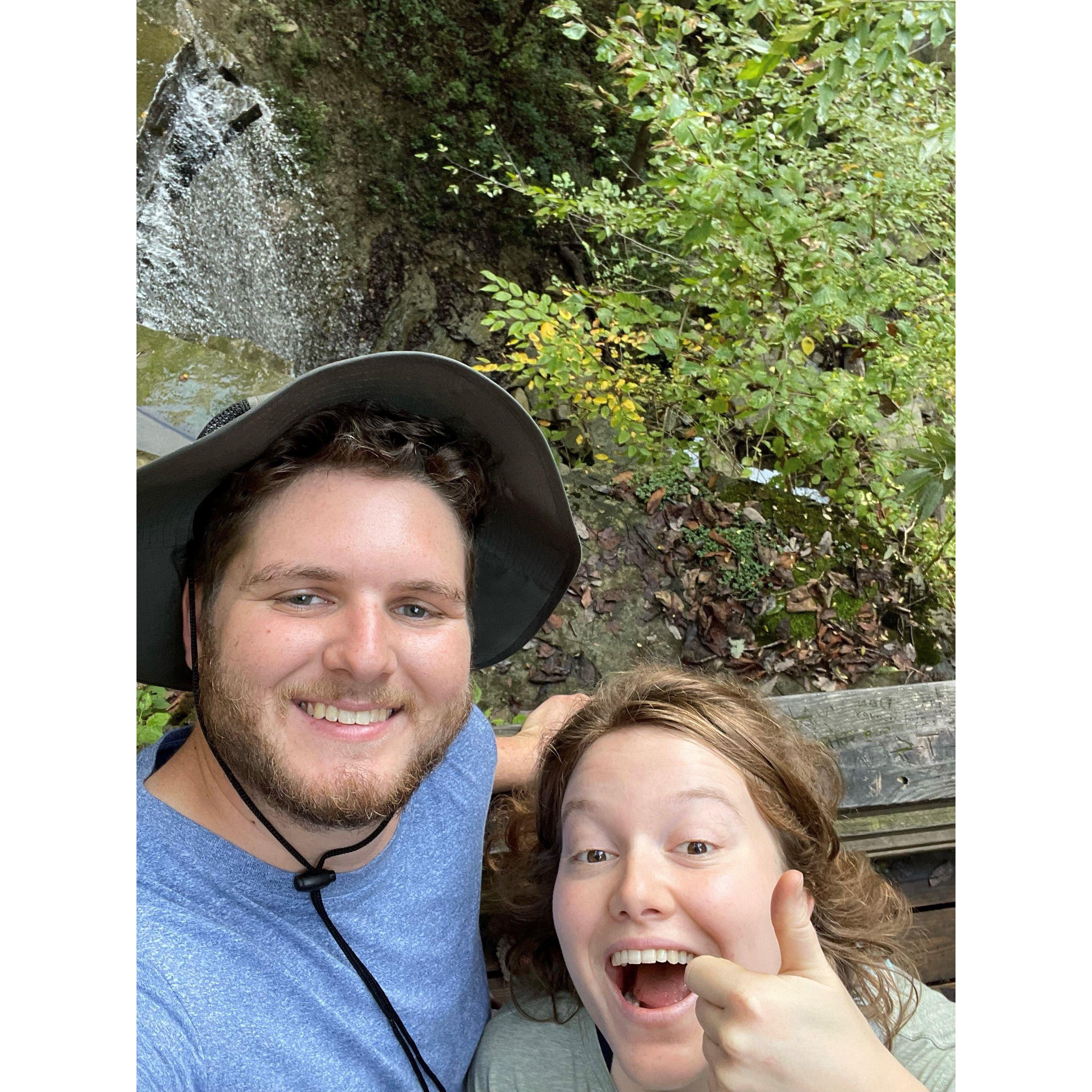 Clifty Falls State Park (one of our first dates!)